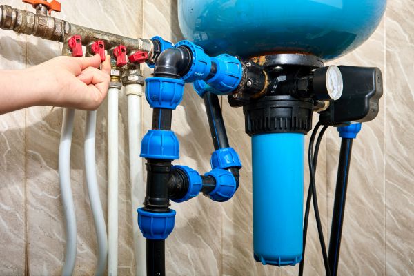 Water Pressure Tank Installation
